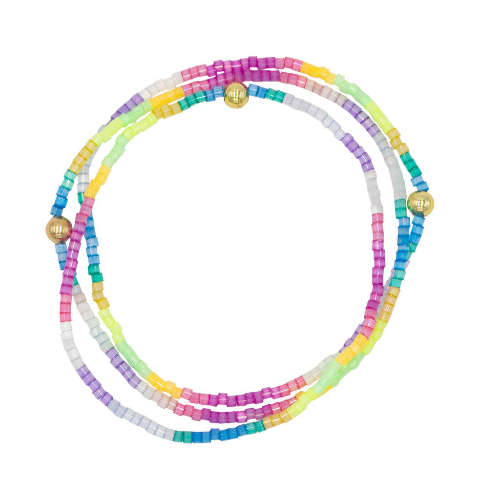 Rainbow Miyuki Bracelet